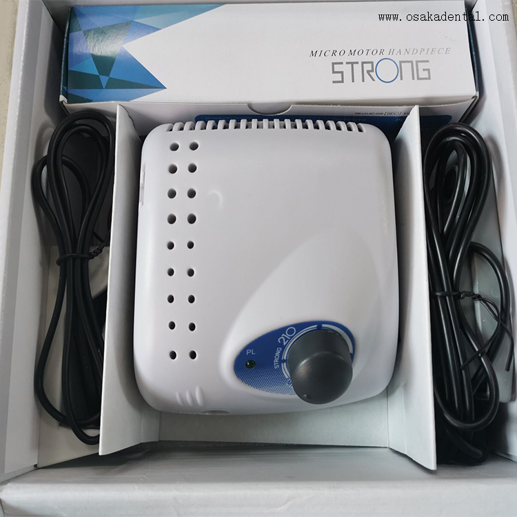 Dental Micromotor Strong 210 with Different Handpiece