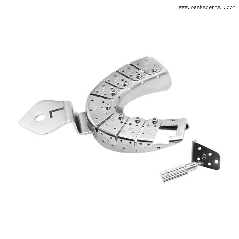 Professional Dental Implant Impression Trays Made with High Quality Stainless Steel Impression Trays Dental