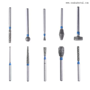Dental High Speed Handpiece Diamond Burs