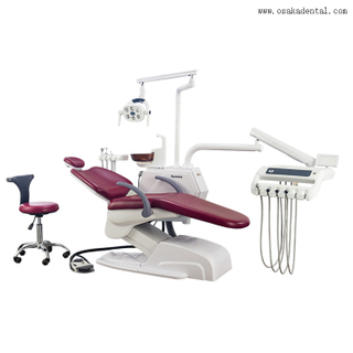 New Design Touch Type Instrument Tray Dental Chair with 9 Memory