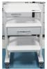 Mobile Dental Utility Cart Disinfection-Ready Procedure Cart