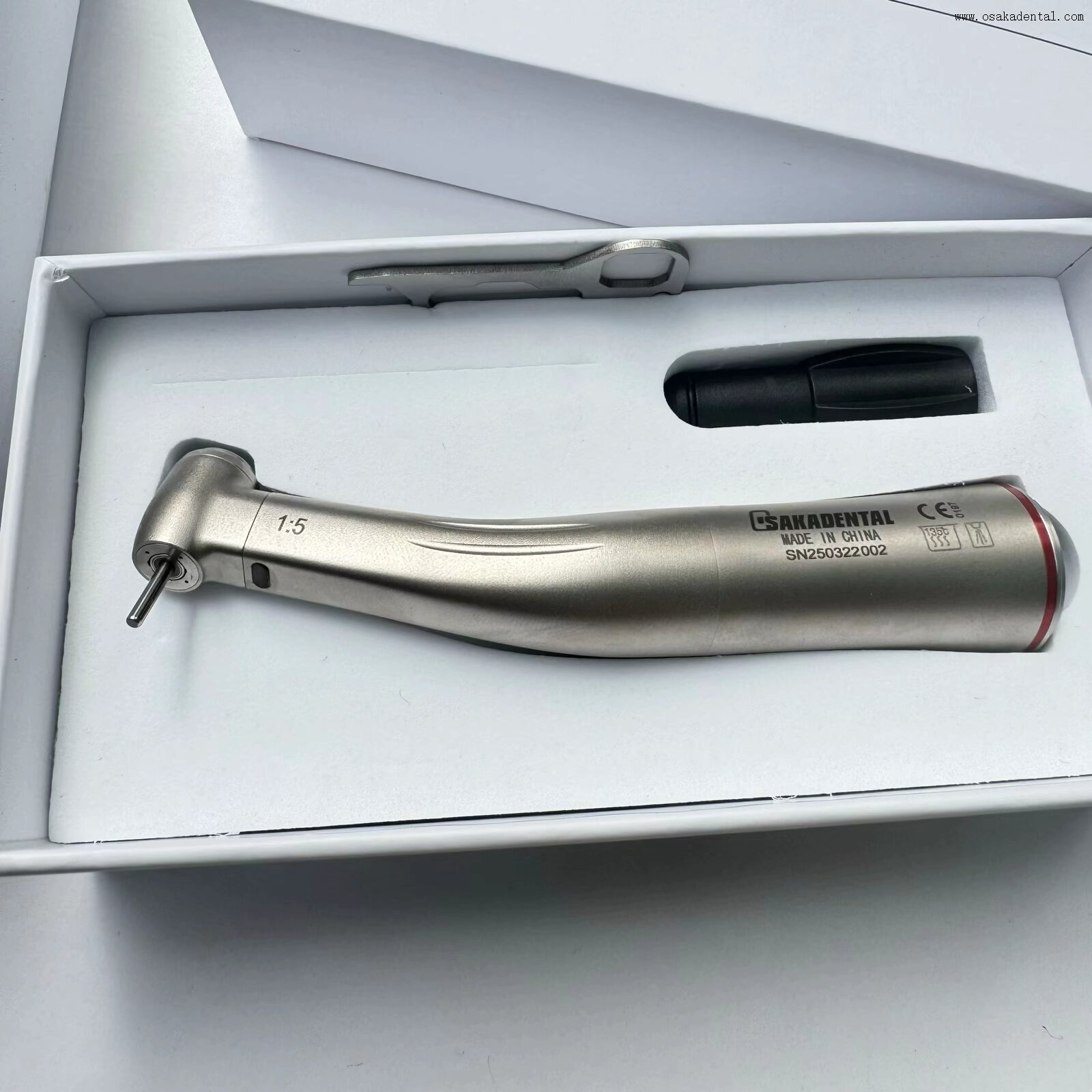 Dental red contra angle dental 1:5 Increasing Contra Angle