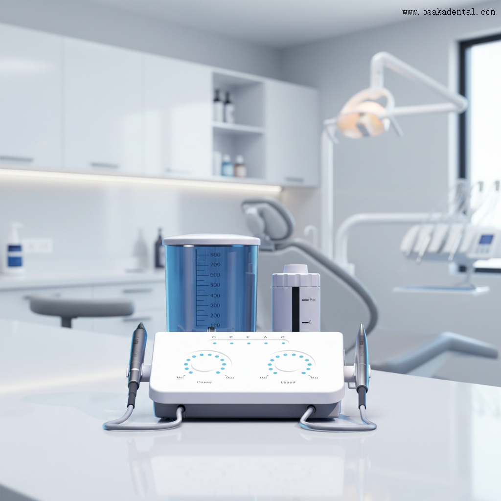 Dental Scaler with Air Prophy Two in One Device