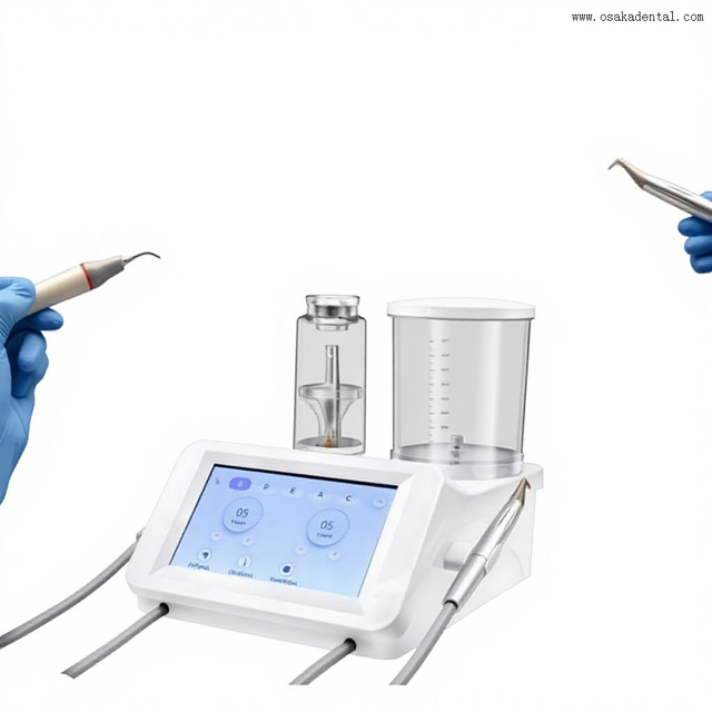 Dental Scaler with Air Prophy Two in One Machine