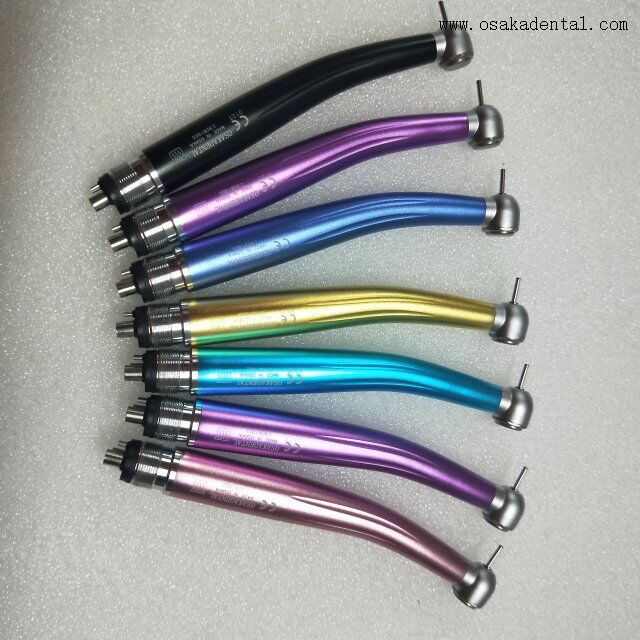 Colorful Stainless Steel High Speed Dental Handpiece