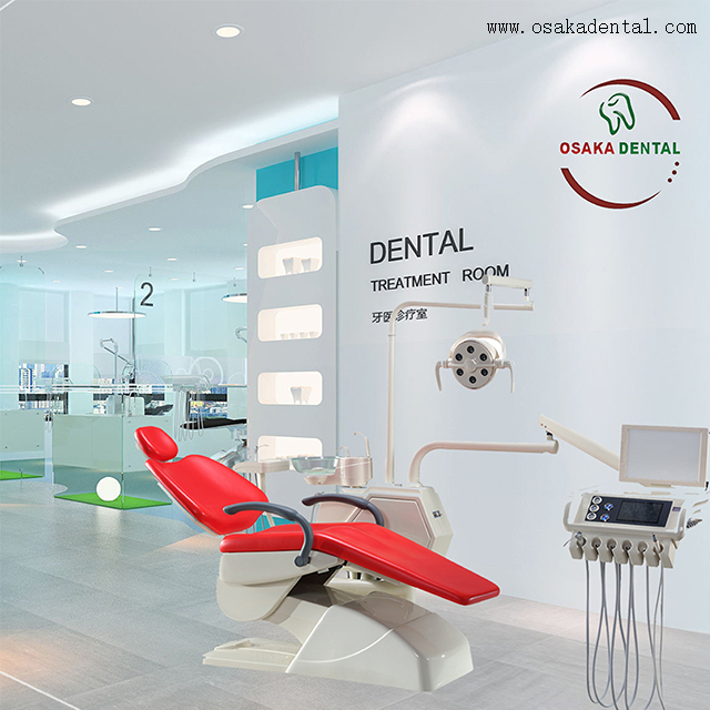Dental Chair unit spare part of stainless steel dental pillow support for dental unit osakadental