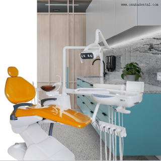 Comfortable Electric Dental Chair Unit with LED Light 
