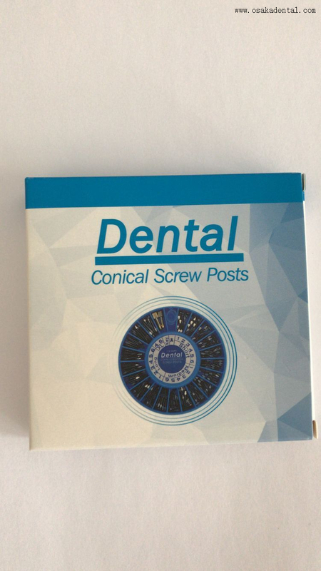 Dental Implant Golden Plated Screw Post