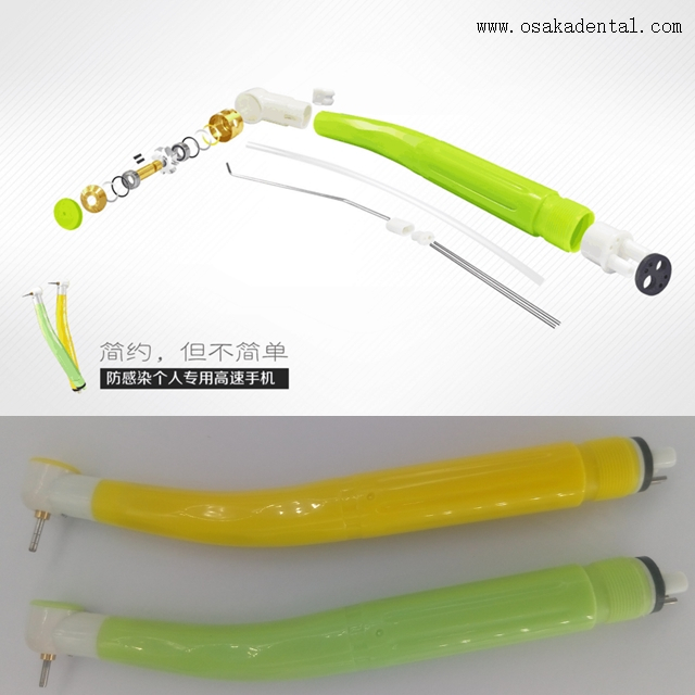 Clean Head Disposable High Speed Dental Handpiece 