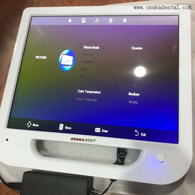 17 Inch LED Dental Monitor with Intra-oral Camera