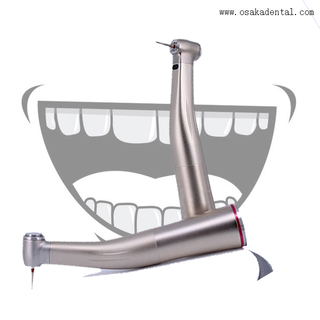 Red ring high speed handpiece LED increasing electric micro motor 1:5 contra angle handpiece