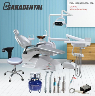 The Cheapest Dental Chair Osaka Dental Unit with Assistant Tray OSA-4C