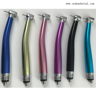 Colorful Dental High Speed Handpiece Push Button