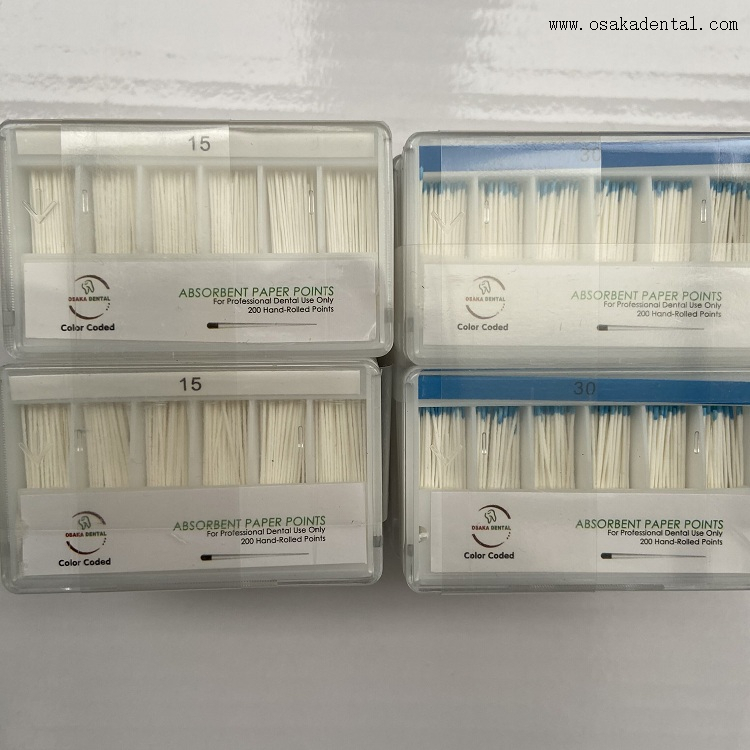 Osakadent Dental Absorbent Paper Points 02/04/06 Taper OSA-P1A
