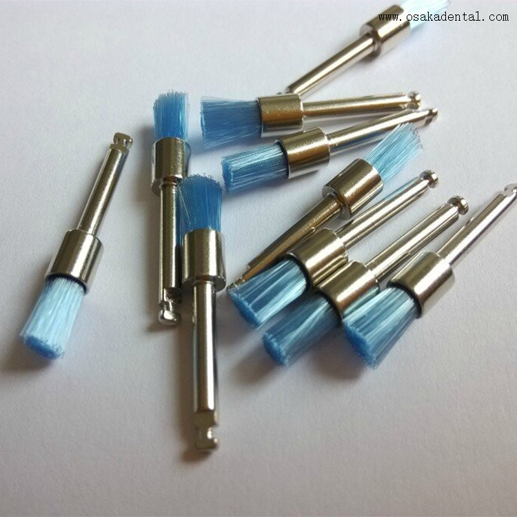 Dental Colorful Latch Style Flat Polishing Brush