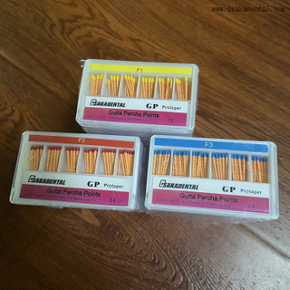 Osakadent Dental Protaper Gutta Percha Points F1 F2 F3 with mm Mark