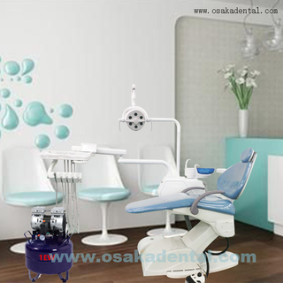 Left handed dental chair