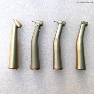 Dental Increasing 1:5 Red Contra Angle Handpiece With Fiber Optic Light for Dental Handpiece Replacement