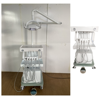 Portable And Mobile Tool Cart for Dental Unit with Led Lamp