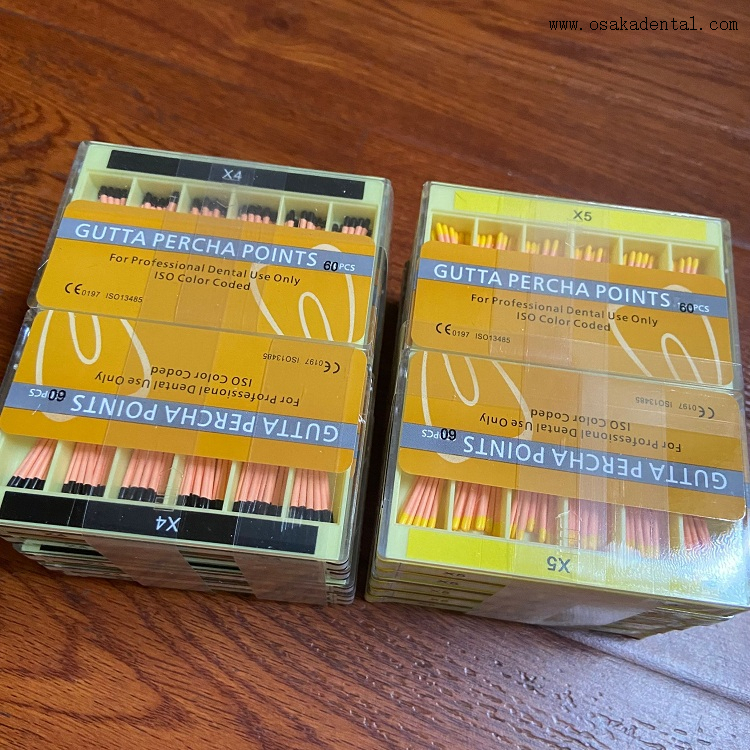 Dental Gutta Percha Points for Protaper Next X4/X5 OSA-G5-Next