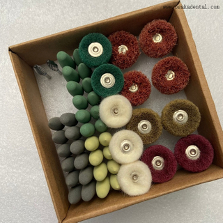 Grinding And Polishing Kits for Dental Lab Use for Acrylic/plastic/flexsoft 3A04