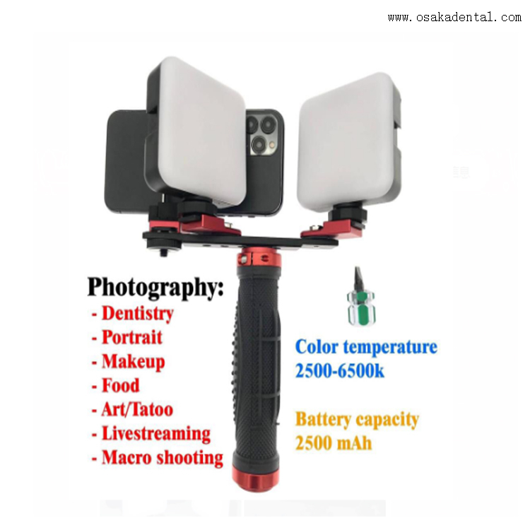 Dental Photography Flash Light for Compensating The Lack of Brightness