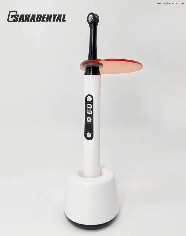 One second 2700mw/cm plastic tip Dental Curing Light for dental unit