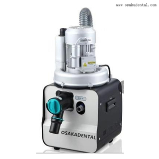 Dental suction unit one for two unit