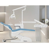 Simple Dental Patient Chair Unit with 6 Led Lamp