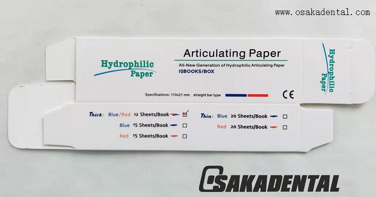 Dental Articulating Paper Dental Consumables Paper