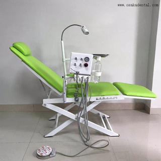 Dental Portable Dental Unit with Spittoon And Tray