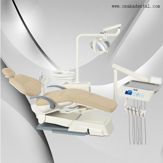 Surgical Electric Cover Dental Chair with twist instrument tray