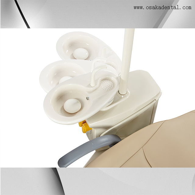 Surgical Electric Cover Dental Chair with twist instrument tray