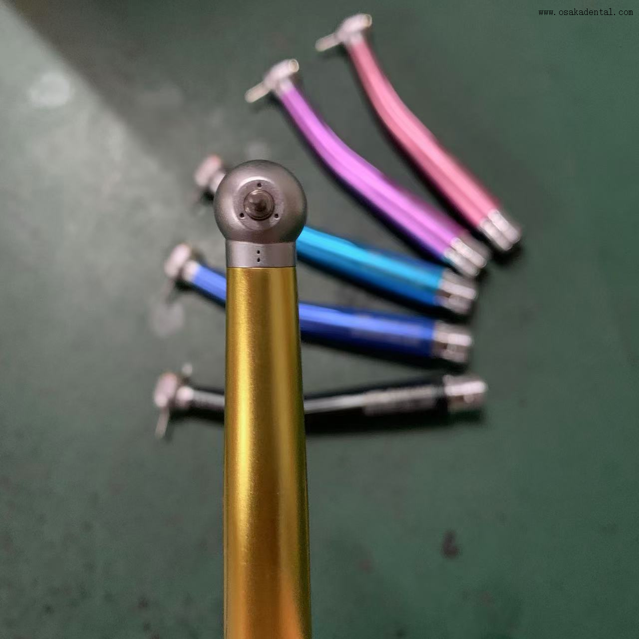 Colored High Speed Handpiece with 3 Water Spray And No Light