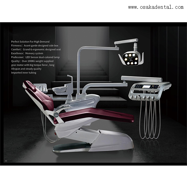 High quality soft leather dental chair