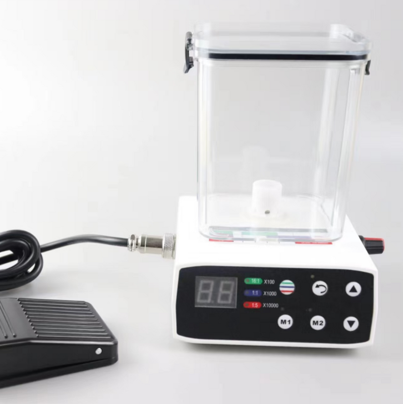Dental Electric motor with water tank and foot pedal