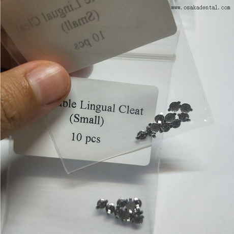 Dental Orthodontic Accessories Dental Bondable Lingual Cleat