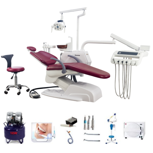 Dental Chair Set with Big and Stable Seat