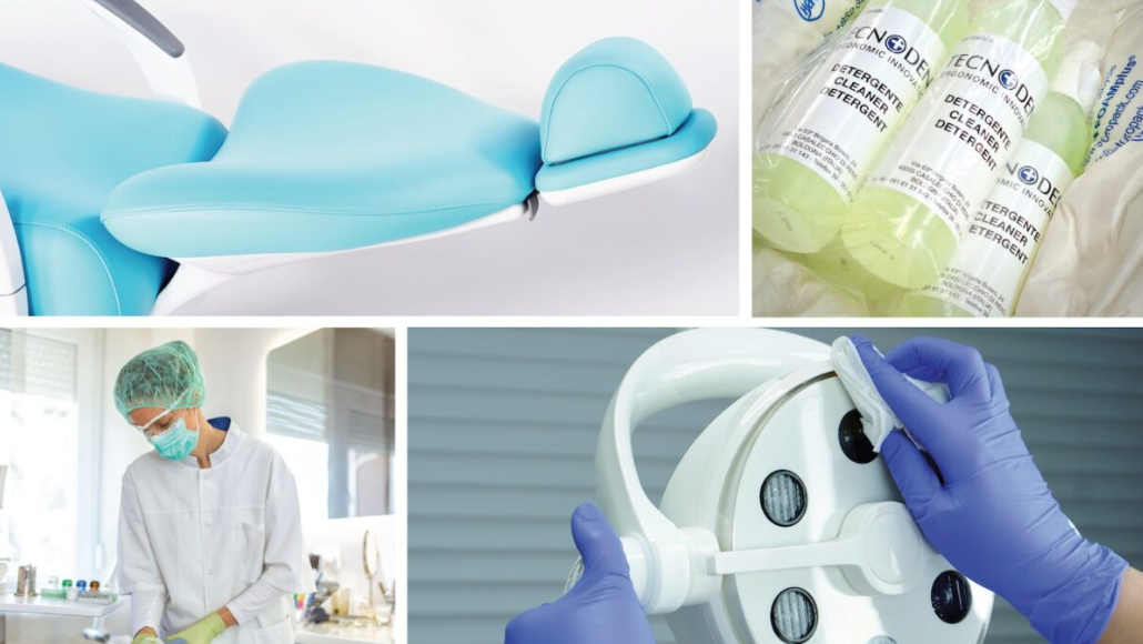 Dental chair maintenance and care process