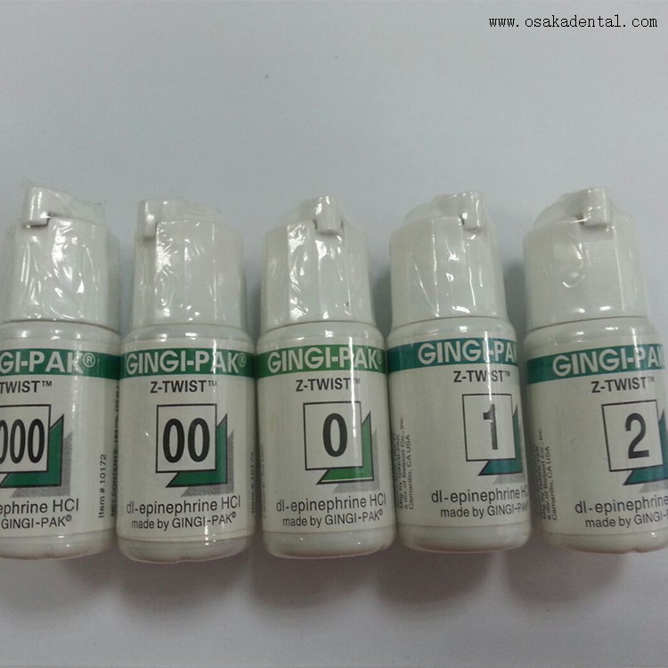 Dental Consumables Dental Retraction Cord with Different Size