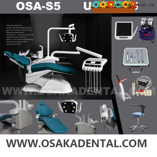 Stable quality Dental Unit for Clinic use Soft and big seat Dental Chair with full option for dental clinic use