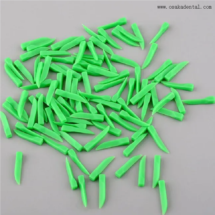 Dental Disposable Plastic POLY-WEDGES in Set