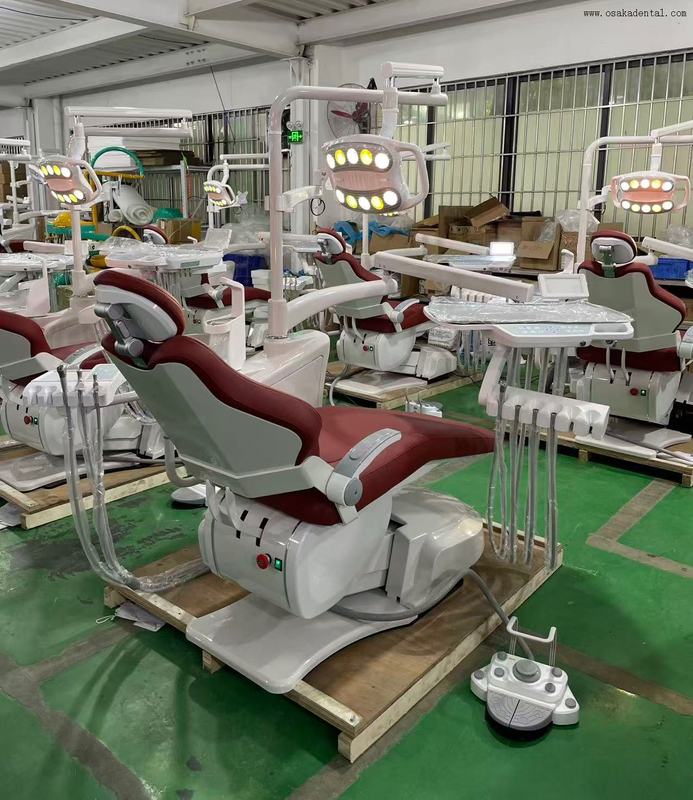Advanced Dental Chair with Integrated Memory Positioning and Multi-Function Foot Pedal