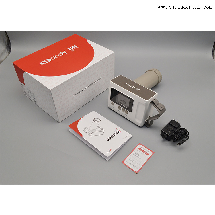 Dental portable high-frequency x ray unit with long tube