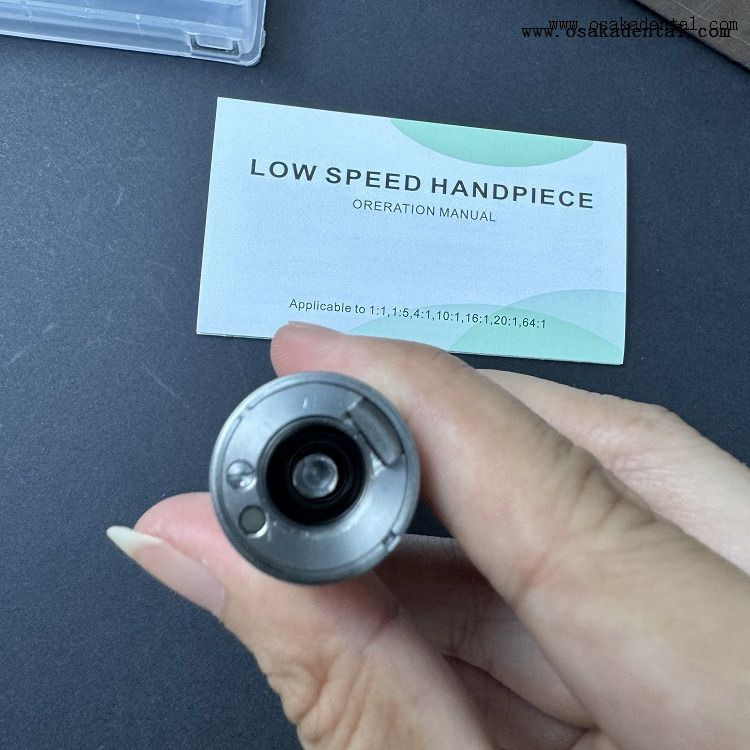 Dental 1:4.2 Fiber Optic Surgical Contra Angle Titanium Body Inner Spray OSA-R204-L