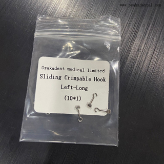 Dental Orthodontic Sliding Crimpable Hook Long