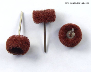 Dental Polish Brush with Mandrill for Dental Lab Use