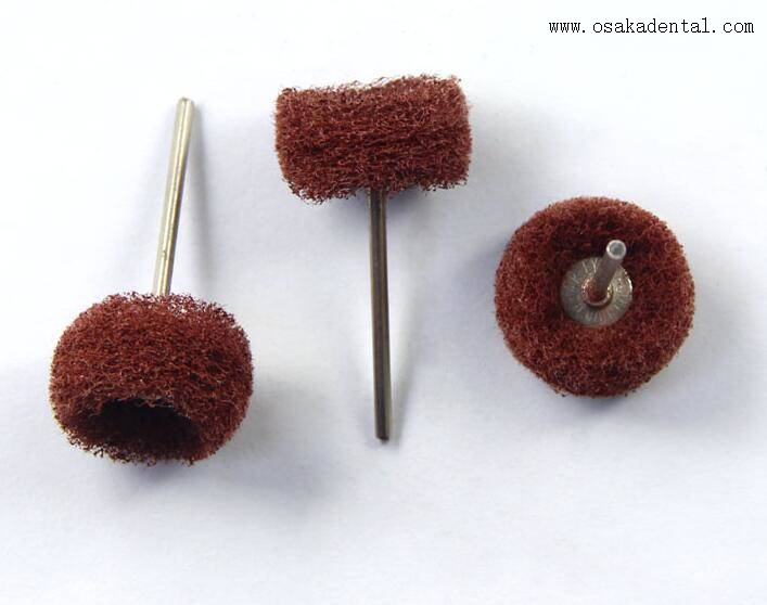 Dental Polish Brush with Mandrill for Dental Lab Use