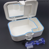 Denture Box with Mirror And Tooth Brushes