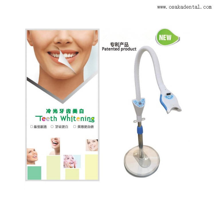 Dental Teeth Whitening Unit with Blue/purple/red Light